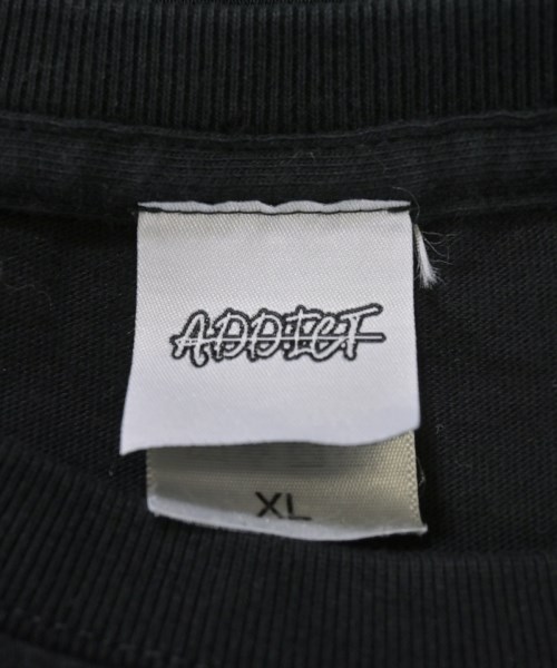 ADDICT（アディクト）Tシャツ・カットソー 黒 サイズ:XL メンズ/2200606798143