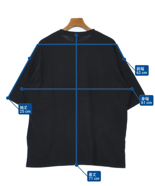 ADDICT（アディクト）Tシャツ・カットソー 黒 サイズ:XL メンズ/2200606798143