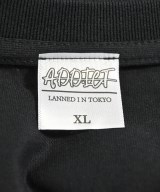 ADDICT（アディクト）Tシャツ・カットソー 黒 サイズ:XL メンズ/2200718170455