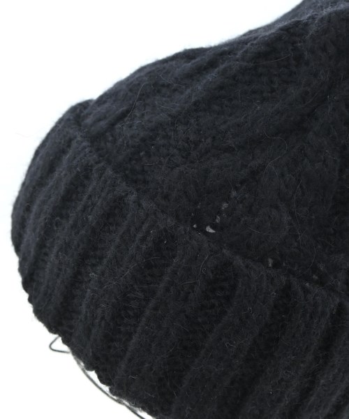 milsa（ミルサ）ニットキャップ・ビーニー 黒 サイズ:- レディース/2200643894037