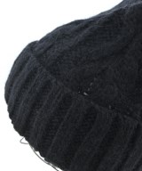milsa（ミルサ）ニットキャップ・ビーニー 黒 サイズ:- レディース/2200643894037