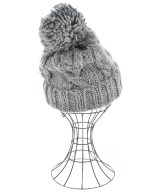 milsa（ミルサ）ニットキャップ・ビーニー グレー サイズ:56-58 レディース/2200631573098