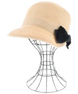 milsa（ミルサ）ストローハット ベージュ サイズ:57.5cm レディース/2200667213234