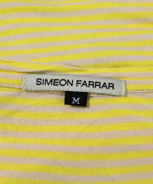 SIMEON FARRARシメオンファラーTシャツ・カットソー 黄 サイズ:M