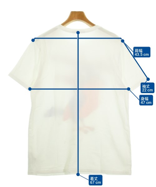 SIMEON FARRAR（シメオンファラー）Tシャツ・カットソー 白 サイズ:M メンズ/2200725866044