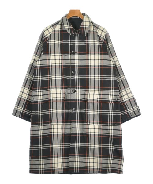 Kinloch Anderson（キンロックアンダーソン）ステンカラーコート 黒 サイズ:40(M位) メンズ/2200625350018