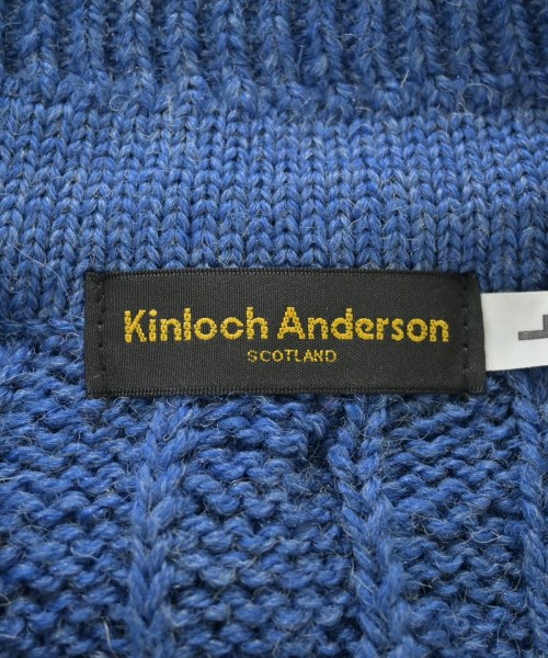 Kinloch Anderson（キンロックアンダーソン）ニット・セーター 青 サイズ:L メンズ/2200689611162
