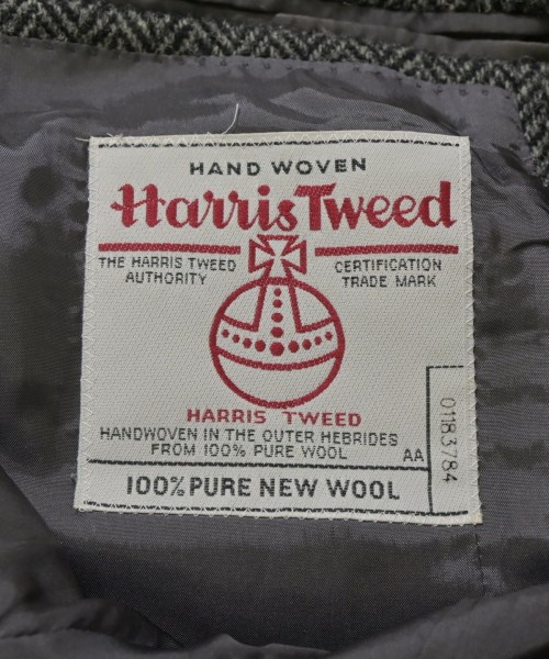 Harris Tweed （ハリスツイード）カジュアルジャケット グレー サイズ:42(XS位) メンズ/2200677990033