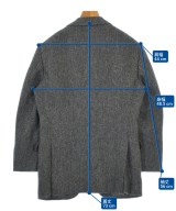 Harris Tweed （ハリスツイード）カジュアルジャケット グレー サイズ:42(XS位) メンズ/2200677990033