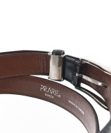 PRARE（プレリー）ベルト 黒 サイズ:- メンズ/2200681337374