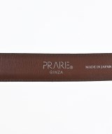 PRARE（プレリー）ベルト 黒 サイズ:- メンズ/2200681337374
