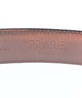 PRARE（プレリー）ベルト 黒 サイズ:- メンズ/2200730419495