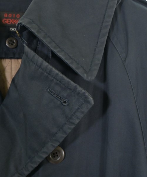 8010 GEKKO（ハチゼロイチゼロゲッコー）ステンカラーコート 紺 サイズ:50(XL位) メンズ/2200674199040