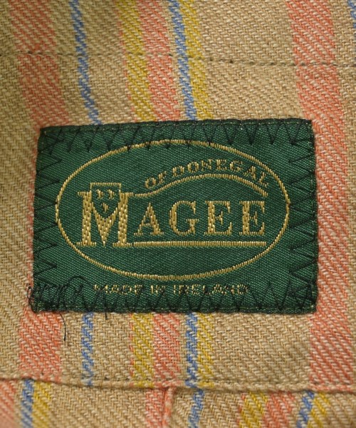 magee（マギー）カジュアルジャケット ベージュ サイズ:48(L位) メンズ/2200655320081