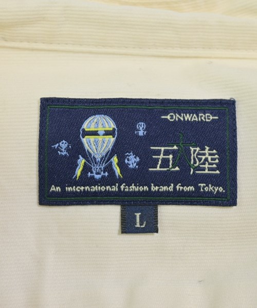 五大陸（ゴタイリク）カジュアルシャツ 白 サイズ:L メンズ/2200622777061