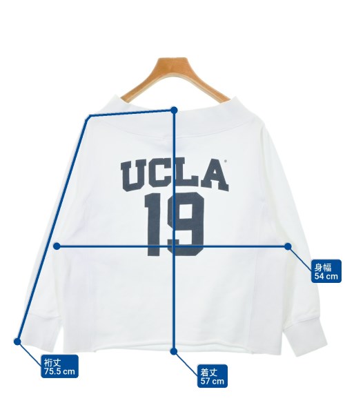 UCLA（ユーシーエルエー）スウェット 白 サイズ:F レディース/2200686481027