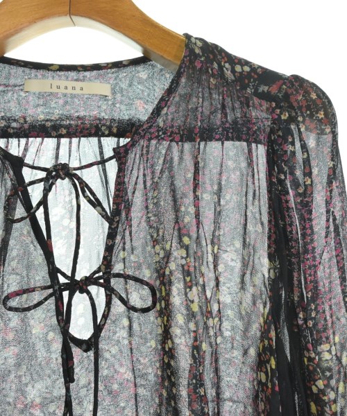 LUANA（ルアナ）ブラウス 黒 サイズ:-(XL位) レディース/2200637100069