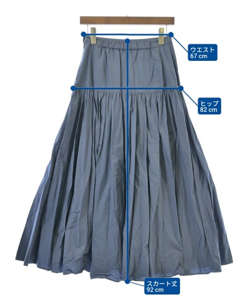 LUANA（ルアナ）ロング・マキシ丈スカート 青 サイズ:-(S位) レディース/2200644436052