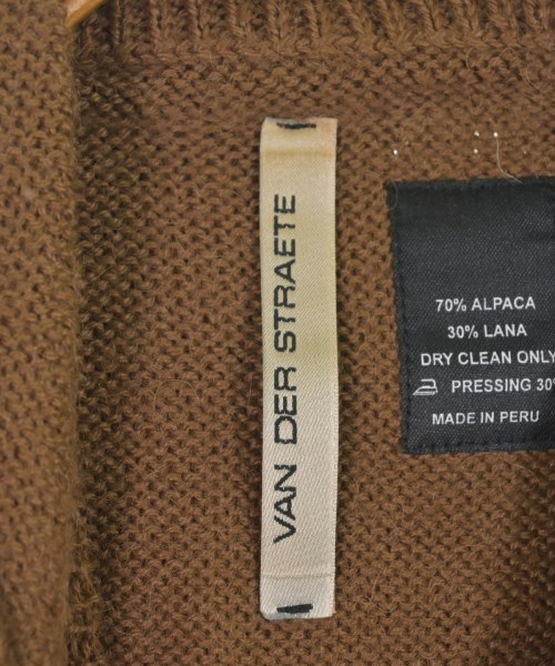 VAN DER STRAETE（ヴァンデルストラー）ニット・セーター 茶 サイズ:S メンズ/2200639400051