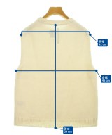 VAN DER STRAETE（ヴァンデルストラー）ベスト 白 サイズ:S レディース/2200632236152