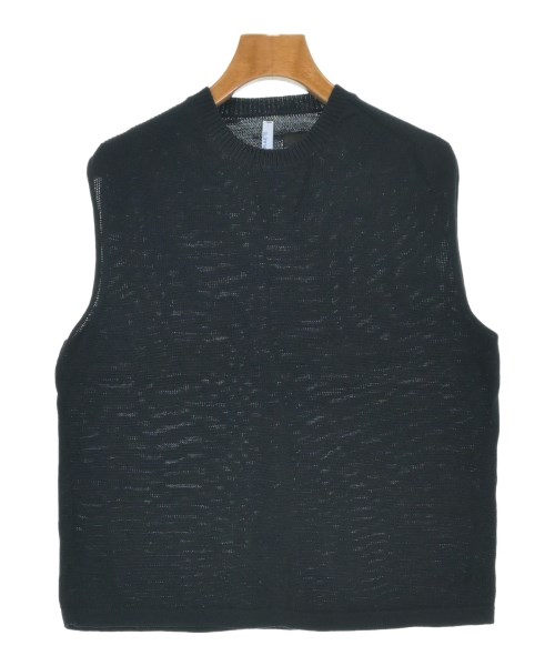 VAN DER STRAETE(ヴァンデルストラー)ベスト/ノースリーブ 黒 サイズ:S/2200676282054