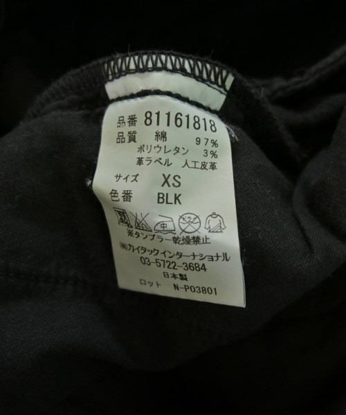 JIMMY TAVERNITI（ジミータベルニティ）その他 黒 サイズ:XS レディース/2200708615041