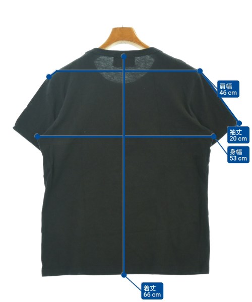 Dartin Bonaparto（ダルタンボナパルト）Tシャツ・カットソー 黒 サイズ:50(XL位) メンズ/2200639211022