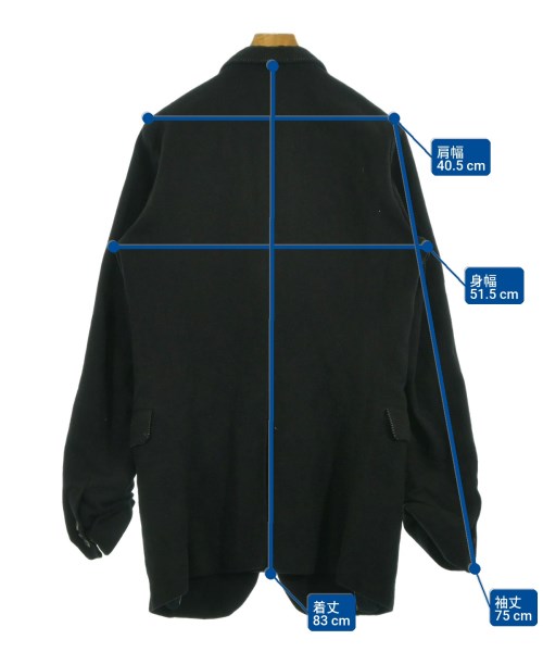 nicolo'ceschi berrini（ニコロチェスキベリーニ）ジャケット 黒 サイズ:-(M位) メンズ/2200637974066