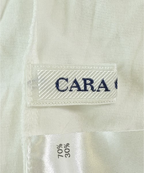 CARA O CRUZ（キャラ・オ・クルス）Tシャツ・カットソー 白 サイズ:9(M位) レディース/2200718250096