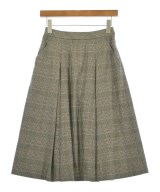 CARA O CRUZ ひざ丈スカート