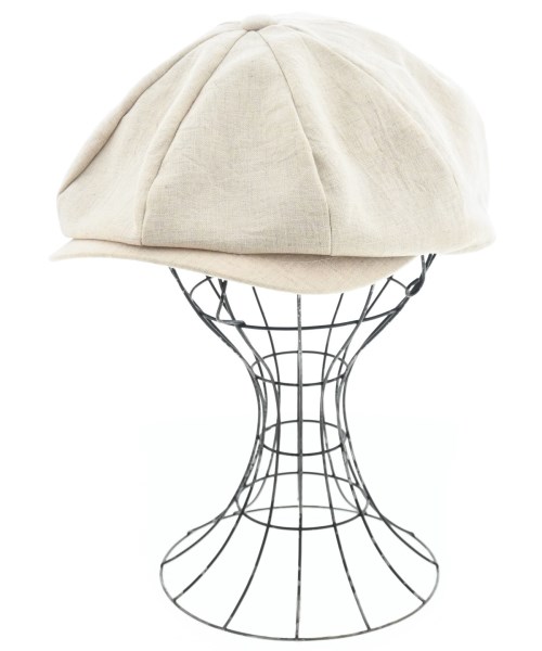 TORAYA（トラヤ）キャスケット ベージュ サイズ:XXL メンズ/2200529496065