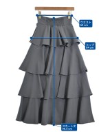 VIOLETTA（ヴィオレッタ）ロング・マキシ丈スカート グレー サイズ:M レディース/2200643259157