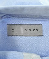 nisica（ニシカ）カジュアルシャツ 青 サイズ:2(M位) レディース/2200615286273