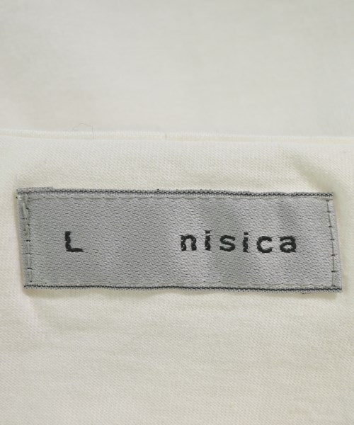 nisica（ニシカ）Tシャツ・カットソー 白 サイズ:L メンズ/2200699349123