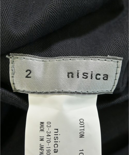 nisica（ニシカ）オールインワン/サロペット 黒 サイズ:2(M位) レディース/2200718324025