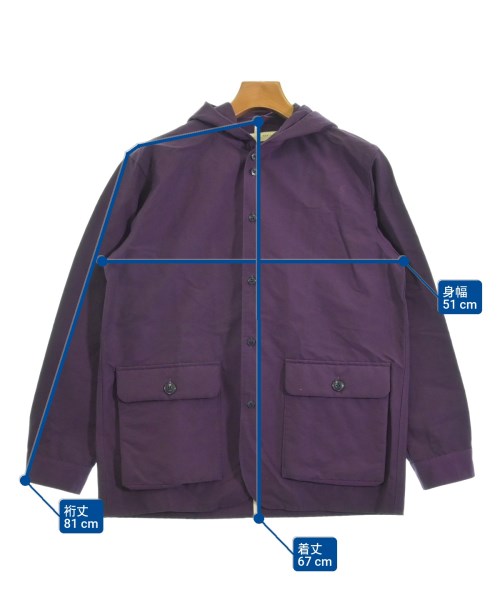 nisica（ニシカ）マウンテンパーカー 紫 サイズ:3(L位) メンズ/2200636042223