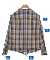 nisica（ニシカ）カジュアルシャツ 紫 サイズ:3(L位) メンズ/2200654360071