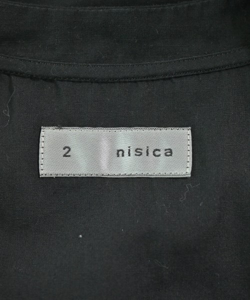 nisica（ニシカ）カジュアルシャツ 黒 サイズ:2(M位) レディース/2200693279020