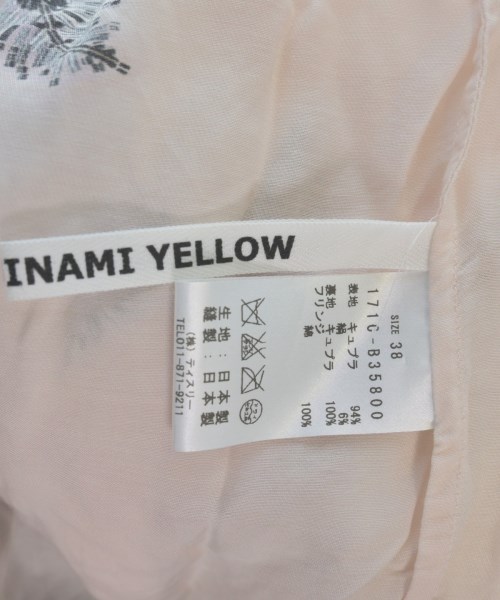 KAMISHIMA CHINAMI YELLOW（カミシマ　チナミ　イエロー）ブラウス ピンク サイズ:38(M位) レディース/2200624747123