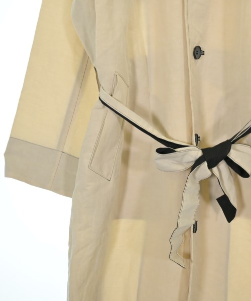 KAMISHIMA CHINAMI YELLOW（カミシマ　チナミ　イエロー）トレンチコート 白 サイズ:F レディース/2200615340029