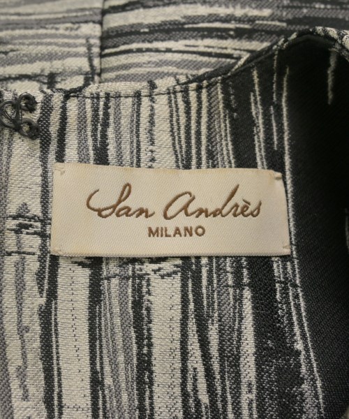 San Andres（サンアンドレ）ワンピース グレー サイズ:40(M位) レディース/2200669767056