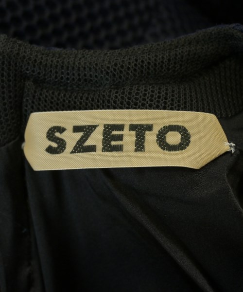 DAVID SZETO（デヴィッド　ツェト）ワンピース 紺 サイズ:36(XS位) レディース/2200634735011