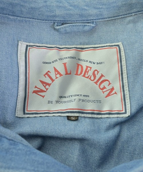NATAL DESIGN（ネイタルデザイン）カジュアルシャツ 青 サイズ:S メンズ/2200681040113