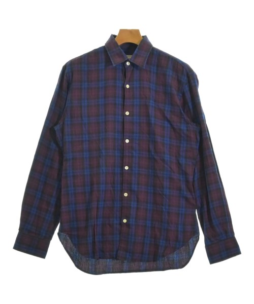 WHAT GOES AROUND COMES AROUND(ワットゴーズアラウンドカムズアラウンド)カジュアルシャツ 青 サイズ:S/2200637511049