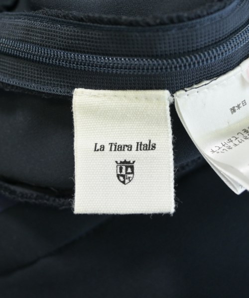 La Tiara Itals（ラティアライタルス）クロップドパンツ 紺 サイズ:2(M位) レディース/2200674871076