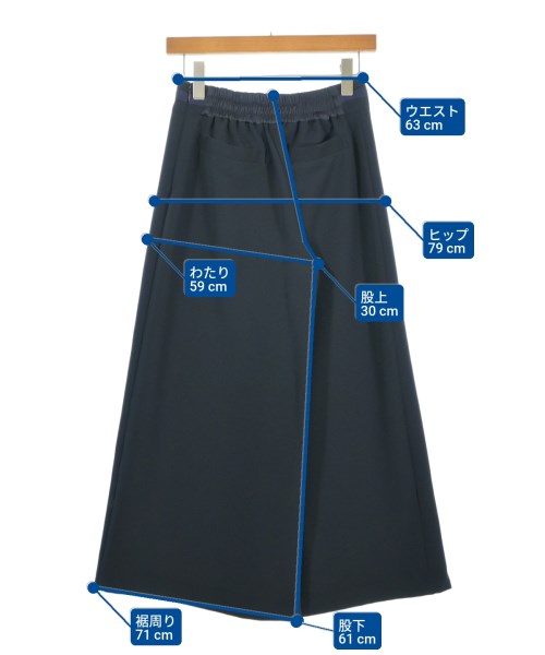 La Tiara Itals（ラティアライタルス）クロップドパンツ 紺 サイズ:2(M位) レディース/2200674871076