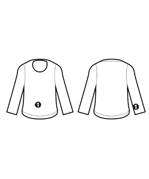 La Tiara Itals（ラティアライタルス）Tシャツ・カットソー 白 サイズ:-(M位) レディース/2200674871120