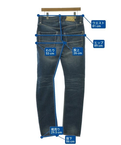 ORAQLE（オラクル）デニムパンツ 青 サイズ:M メンズ/2200698118317