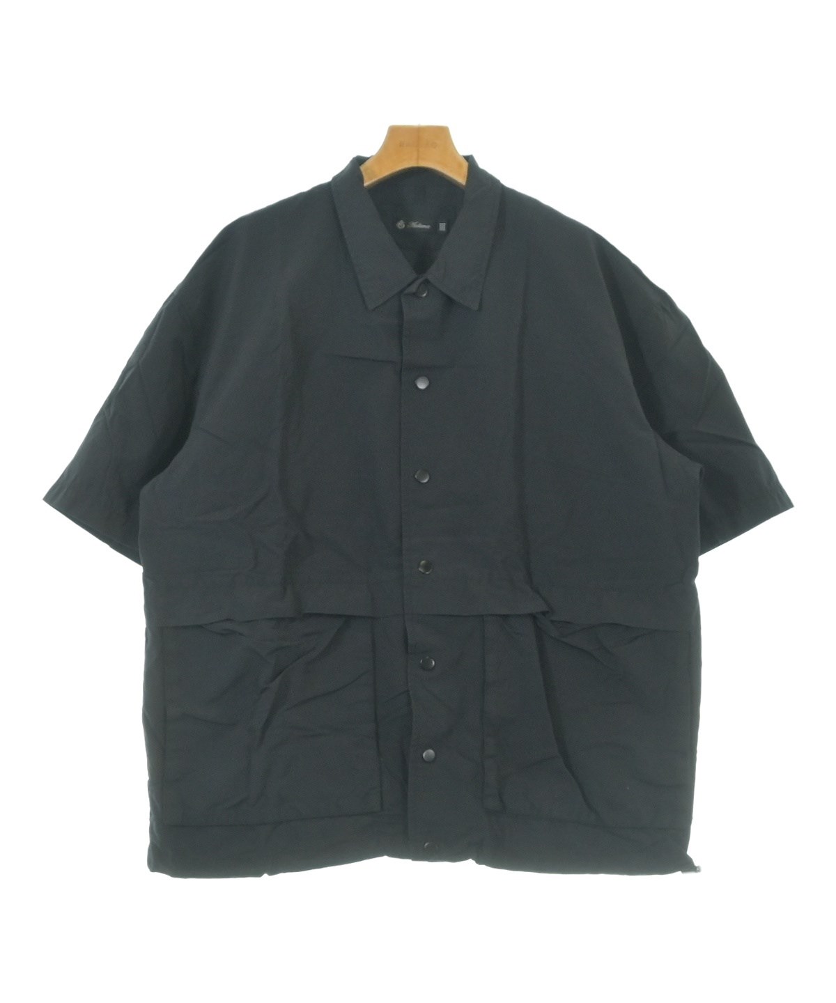 Audience（オウディエンス）カバーオール 黒 サイズ:3(L位) メンズ