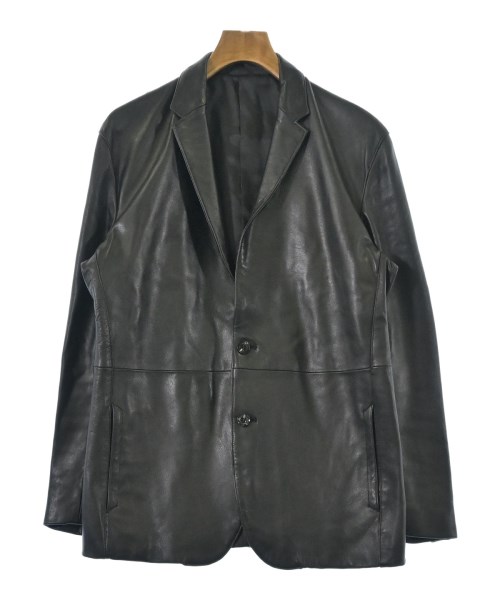 HIDEAWAYS NICOLE(ハイダウェイニコル)カジュアルジャケット 黒 サイズ:50(XL位)/2200649986026